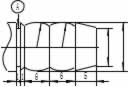 灶具用?9.5?軟管連接接頭尺寸應(yīng)符合圖B.1?